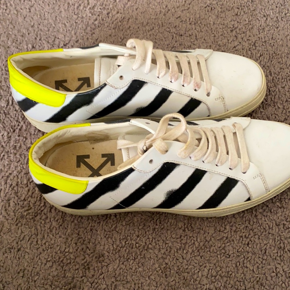 Off white sneakers